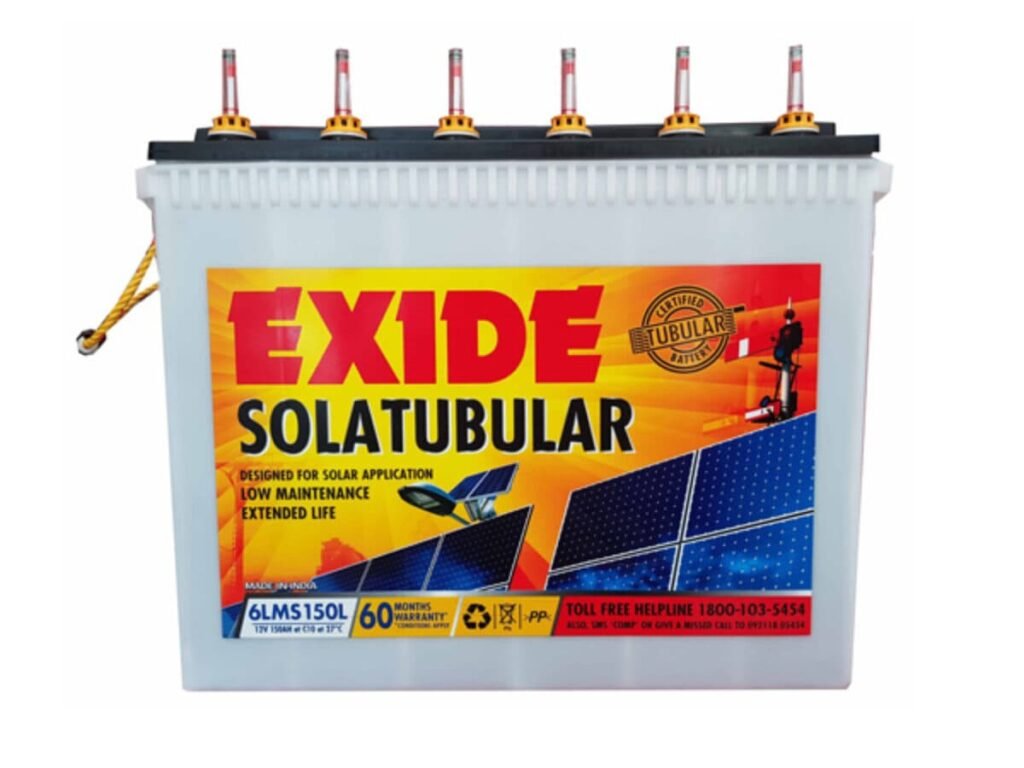 Exide solar battery