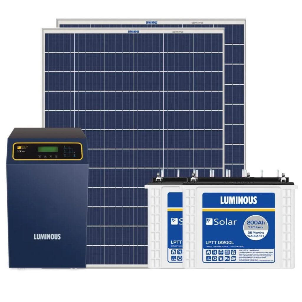 Luminous 2kw solar panel