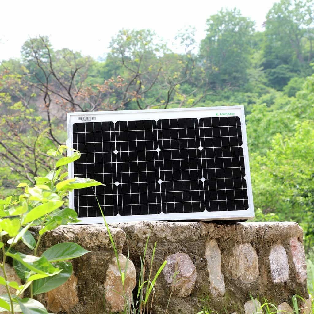 Loom-solar-50-w-12-v-solar panel